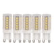 thumbnail image 1 of Bombilla LED G9 regulable, 5 o 10 unidades, blanco cálido/blanco, 3 W, 420 lm, ángulo de 360 grados., 1 of 14