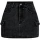 thumbnail image 5 of Niñas Niñas Niñas Vestido de Trabajo de Moda Falda de Línea a con Bolsillo para Niñas Adolescentes, Falda de Denim de Moda para el Uso Diario Casual Y las Fiestas, 5 of 6