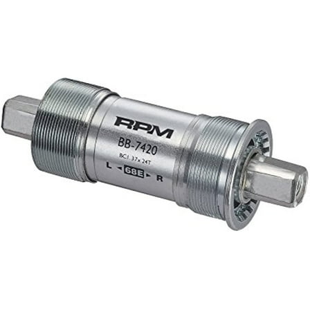 FSA Unisex's Power Pro JIS Bottom Bracket, Silver, 122.5 x 68/73  34 mm
