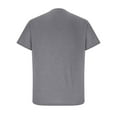 thumbnail image 6 of WREESH Men's Solid Henley Shirts Short Sleeve Shirt with Turndown Collar for a Classic Business Casual Style Gray, 6 of 6