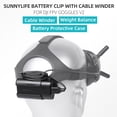 thumbnail image 4 of Soporte de Clip para cinturón trasero Estuche de almacenamiento de batería duradero Bsvklp para DJI FPV Goggle V2, 4 of 9