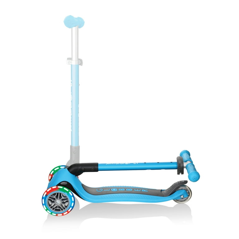 GLOBBER PRIMO 折りたたみスケーター LIGHTS Foldable 3-wheel Scooter: PRIMO FOLDABLE LIGHTS – Globber