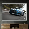 thumbnail image 6 of Lover Gift Canvas Art, Blue Car Canvas Art, Car Design Canvas Art, Car Photo Canvas Art, Car Art, Car Poster, Garage Art, Canvas Wall Decor - Black Framed, 6 of 9