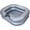 Silver, variant on Inflatable Hair Washing Basin for Bedridden, Portable Shampoo Bowl for Seniors, Hair Sink for In Bed Hair Care, Camping Shampoo Tub, 24.5 x 20 x 9 in