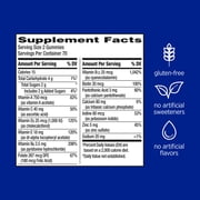 Centrum Silver Multigummies for Men 50+, Gummy Multivitamin, Assorted Natural Fruit Flavors - 80 Count