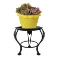 thumbnail image 1 of VONKY Indoor Outdoor Table Mini Plant Stand Rack Flower Pot Candle Holder Shelf Desktop Decoration, Black, 1 of 7