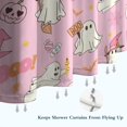 thumbnail image 6 of Halloween Cute Ghosts with Boo Shower Curtain 72"x84" ,Bathroom Decorative Shower Curtains Set with 12 Hooks,Modern Waterproof Washable Shower Curtain, 6 of 6