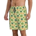 thumbnail image 2 of Salouo Sea Turtle Pattern Swim Trunks for Men,Men's Hawaiian Bathing Suit Swimsuits Quick Dry Swimming Board Shorts Beach Shorts with Pockets-Large, 2 of 6