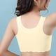thumbnail image 5 of Penkiiy Chicas Suave Entrenamiento Bras, Sin Seamless First Bra Chicas Deportes Bras Longline Crop Bra, Pecho Doble Lined, 5 of 6
