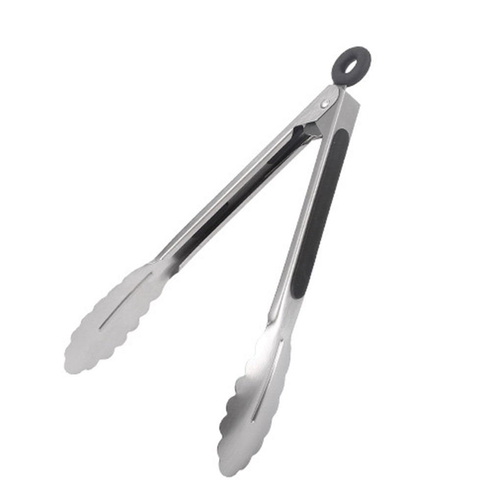 BBQ Grilling Tong Salad Serving Food Tong Stainless Steel Metal Kitchen