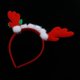 thumbnail image 4 of Navidad niños suave diadema niñas lindo festival reno cuerno aro de pelo rojo Sunnimix Christmas Kids Hair Hoop, 4 of 8