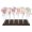 Brown, variant on Cake Pop Stand Display - 18 Hole Rustic Wood Lollipop Holder, Candy or Sucker Stand for Wedding, Baby Shower, Birthday Party - Fit 5/32" (4mm) Lollipop Sticks