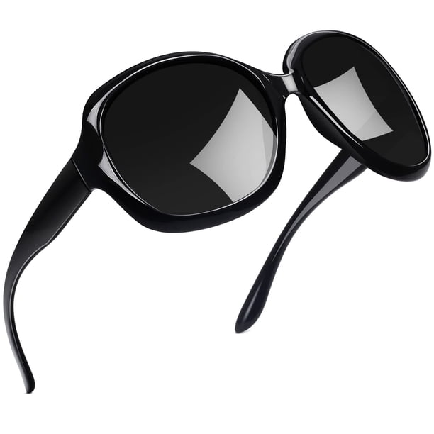 Gafas de sol Joopin Oversized Black Polarized para mujer