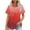 (Type 293)Multicolor, variant on Otvok Womens Printed V-Neck Short-Sleeve T-Shirt Loose Top Short Sleeve Summer Tops