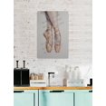 thumbnail image 4 of Novelty Metal Sign, Aluminum, 12 x 16 Inches, Beautiful Watercolor Ballet Shoes Design, Adds Personality to Your Living Room or Bedroom, Gift for Dance Enthusiasts, 4 of 8