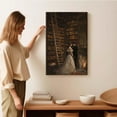 thumbnail image 2 of JFHCQJPK Witch in the Forest Halloween Print Wall Art Poster Witch Decor Vintage Print Dark College Wall Art Victorian Gothic Room Decor Canvas Wall Print8x12in Metal blackFramed, 2 of 8