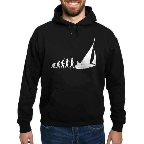 CafePress - Sailing Hoodie (Dark) - Pullover Hoodie, Classic, Comfortable Hooded Sweatshirt