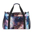 thumbnail image 1 of Disketp Urban Style Colorful Dragon Bolsa de Viaje Tipo Duffle, Bolso de Mano para Fin de Semana para Mujer, Bolsa de Gimnasio Ligera para Hombre, Esencial para Viajes, 1 of 7