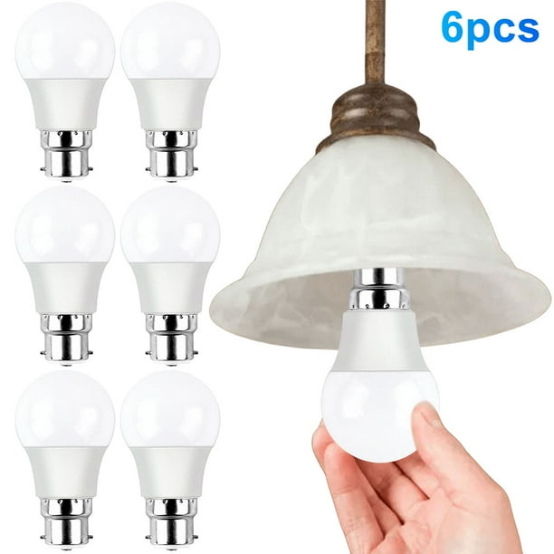Bombilla LED B22 3000K/6500K para (frío 6500K 22W (110V-265V)) Blanco