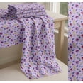 thumbnail image 6 of Soimoi Purple Cotton Cambric Fabric Feather & Floral Fabric Prints By Yard 56 Inch Wide, 6 of 7