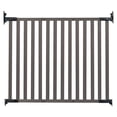 thumbnail image 1 of KidCo Angle Mount Safeway Stair Top Quick Release Bamboo Baby Gate, Gray, 1 of 8