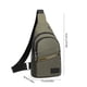 thumbnail image 3 of Organizadores de armario y almacenamiento, bolsa de pecho de lona para exteriores con cremallera gruesa, bolsa de pecho para hombre, mochila de senderismo, bolsa de pecho cruzada multiusos, bolsa de m, 3 of 6