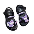 thumbnail image 5 of Sandalias negras 2024 nueva moda escuela primaria estilo coreano estilo coreano niños grandes playa zapatos para niños marca Internet celebridad, 5 of 5