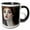 Black/White, variant on 3drose, Forest Goddess, 15oz Two-tone Black Mug