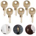 thumbnail image 4 of Voiceine 6PCS Paper Towel Dispenser Key Paper Towel and Toilet Paper Dispensers Key Replacement Compatible for GAMCO B 263, 4 of 11