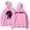 pink, variant on Peso Pluma Hoodies Merch Double PP Tour 2023 Sweatshirt Women/Men Long Sleeve Pullover