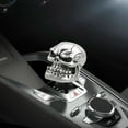 thumbnail image 4 of Wadada Skull Shifter Knob, Gear Shift Stick Handle, Transmissions Shifting Lever, Universal Skull Head Gear Shift Knobs Car Interior Accessories Fit Most Manual Automatic Car Truck, 4 of 5