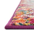 thumbnail image 6 of Unique Loom Tribal Trellis Collection Area Rug - Alaoui (5' 3" Round Multi/Blue), 6 of 10