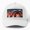 White, variant on War of the Future Part 6 Baseball Cap, Sci-Fi Battle Series Graphic Design, Classic Hat