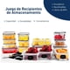 thumbnail image 2 of Juego de Recipientes para Alimentos, Toppers para Lunch, 32 Piezas, Sin BPA, Recipientes Herméticos de Plástico, Organización y Almacenamiento de Cocina, Resistentes a Frío y Calor (32), 2 of 7