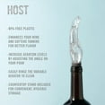 thumbnail image 2 of HOST 2509 8.25 Inch Tilt Variable Aerator, Clear, 2 of 7