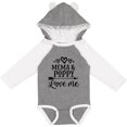 thumbnail image 3 of Inktastic Mema and Poppy Love Me Girls Long Sleeve Baby Bodysuit, 3 of 5