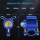 thumbnail image 5 of Par Faros Auxiliares Led Para Auto Moto De Luz Azul 2pcs, 5 of 8