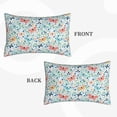 thumbnail image 4 of Bixox Butterflies Printed Pillow Protector,Super Soft Ideal for Home,Guests,Rentals - 16"x24", 4 of 8