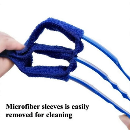 

1pc Household Air Conditioner Air Outlet Cleaning Tool Blinds Crevice Cleaning Brush 8.27in
