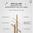 thumbnail image 3 of stila Stay All DayÂ® Smudge & Set Waterproof Gel Eye Liner | Waterline-Safe, Long-Lasting Color Wear, Smooth Glide Eyeliner Pencil or Eyeshadow | Cashmere, 3 of 3
