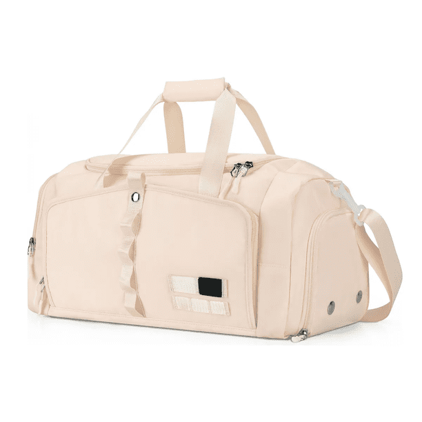 "Maleta Deportiva Bolsa Gym Viaje Mochila Fitness Bag Lab.G beige "