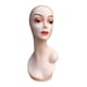 thumbnail image 4 of Cabeza de maniquí femenina, cabeza de muñeca, cabeza de entrenamiento profesional, cabeza de cosmetología, rostro calvo Estilo I, 4 of 9