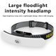 thumbnail image 5 of LED High Lumen Head Linterna Linterna Linterna Ajustable Diadema Senderismo Caza Faro Faro Caminando Spotlight 800lm Lights Campers Vogacara HA010890-00B, 5 of 7