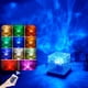 thumbnail image 4 of Fiudx Lámpara de Noche Giratoria, Luz de Proyección de Estrellas Colorida, Lámpara de Mesa de Cristal con Control Remoto, Brillo Ajustable, Ideal para Dormitorio, Regalo Romántico, Diseño Único., 4 of 6