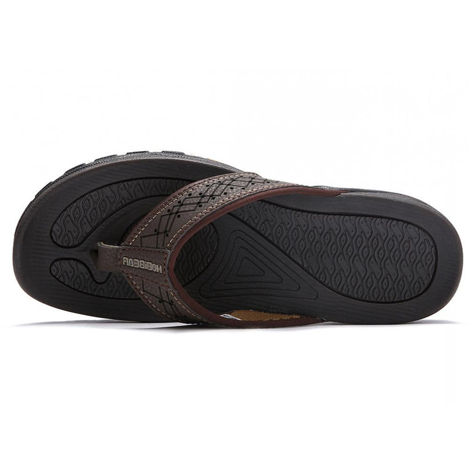 Men\'s Coffee Flip-flops Thongs Sandals Durable Comfort Slippers For Casual Amazon.com | Mens Flip Flops Comfort Sport Thong Sandals for  main image 2