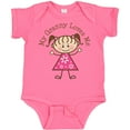 thumbnail image 3 of Inktastic My Granny Loves Me Girls Baby Bodysuit, 3 of 5