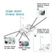 thumbnail image 3 of Automatic Bobbin Winder with Auto Stopper, Large Spool Thread Holder for Sewing Machine Thread Winding Use, 3 of 5