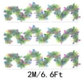 thumbnail image 2 of ADruer Easter Tinsel Garland Decorations - 6.6ft Metallic Glitter Twist Hanging Garlands for Easter Tree, Fireplace Mantel, Front Door - Easter Ornaments for Home Decors - Wall Wreath (3pc), 2 of 7