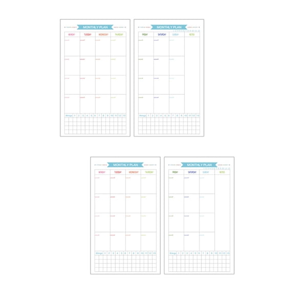 Raindrops 80 Sheets A5 6-Hole Paper Refills for Notebook, Planner, Journal, and Diary Accessories