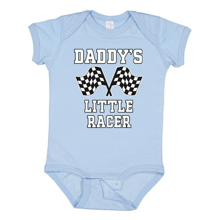 

Inktastic Racing Daddy Little Racer Gift Baby Boy Bodysuit